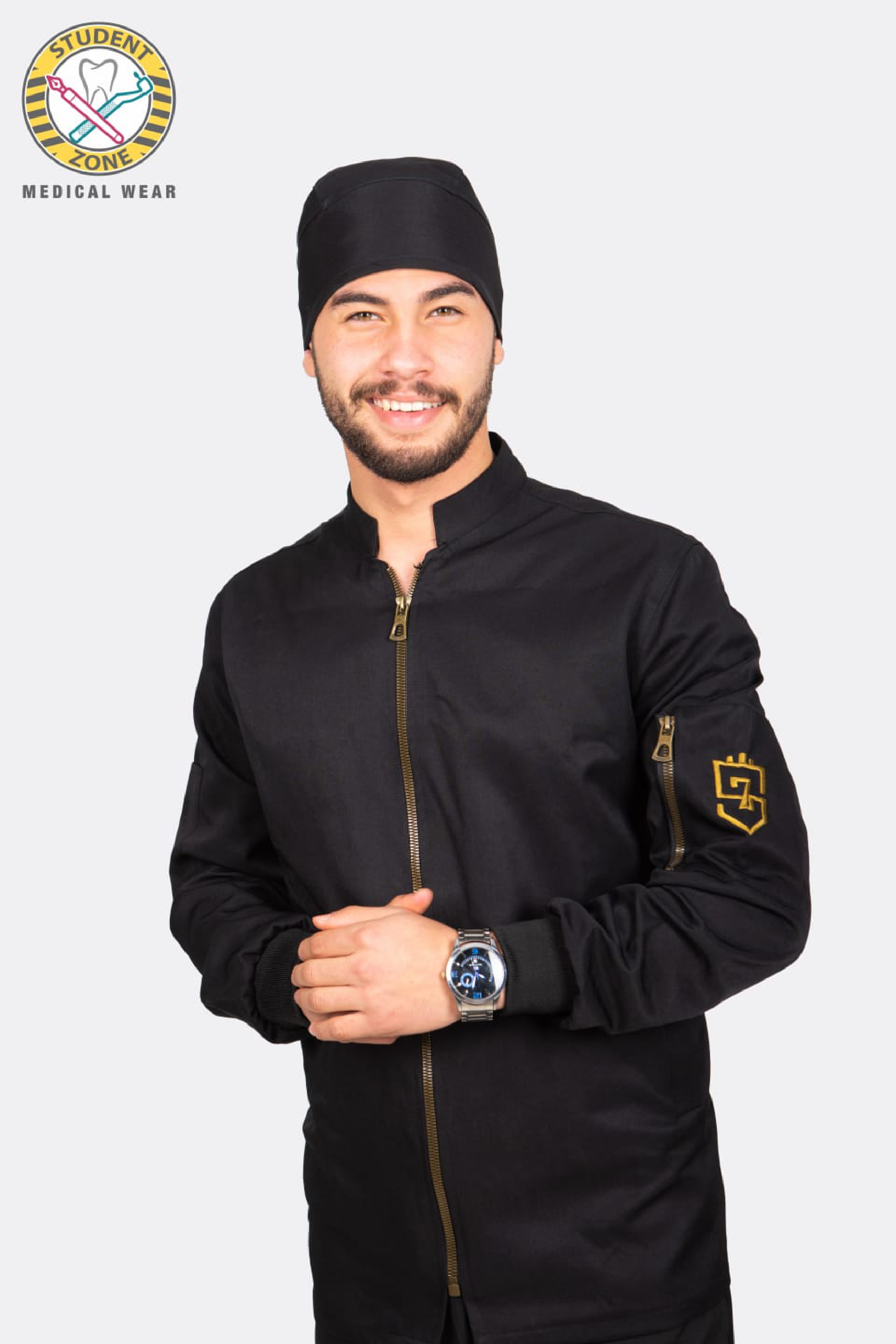 SZ Medical Wear Lab Coat Style Jacket Gabardine | DentaCarts | Dental Cart