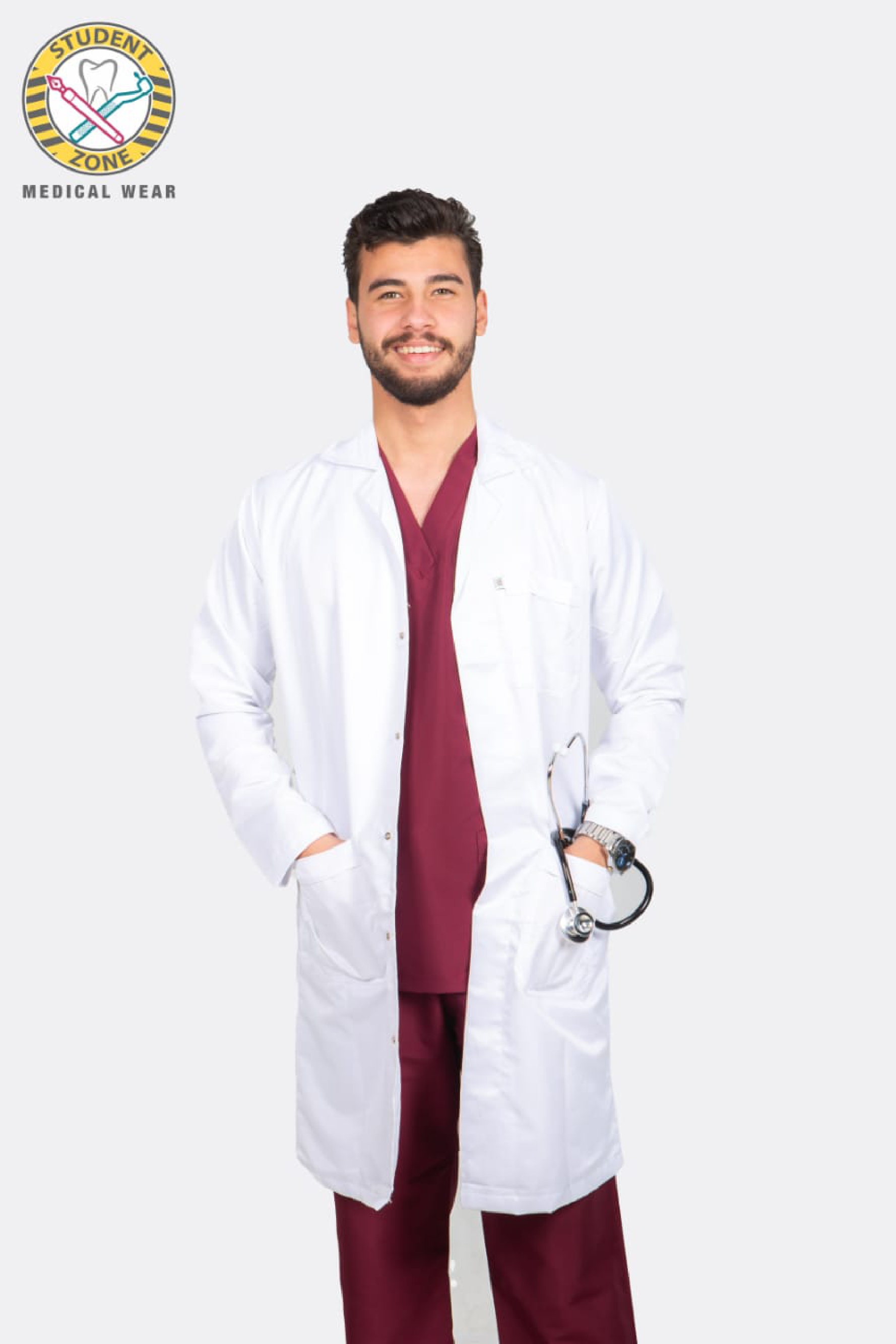 SZ Medical Wear Classic Long Lab coat | DentaCarts | Dental Cart