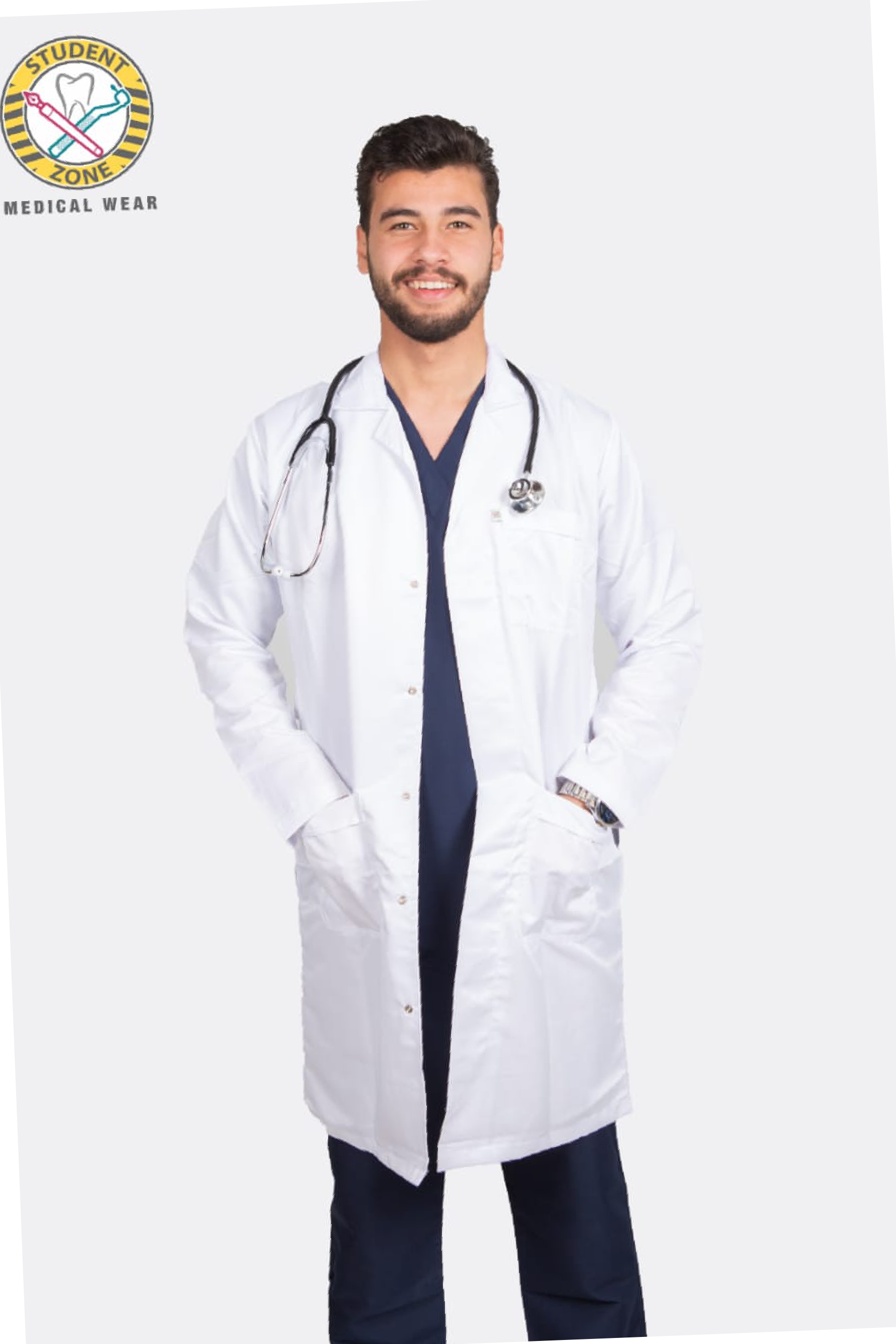 SZ Medical Wear Classic Long Lab coat | DentaCarts | Dental Cart