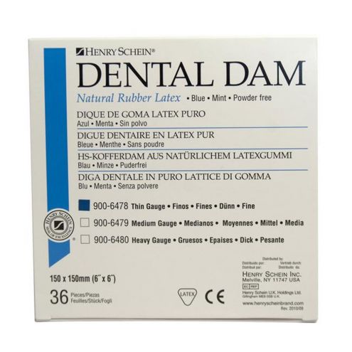 HENRY SCHEIN Rubber dam | DentaCarts | Dental Cart