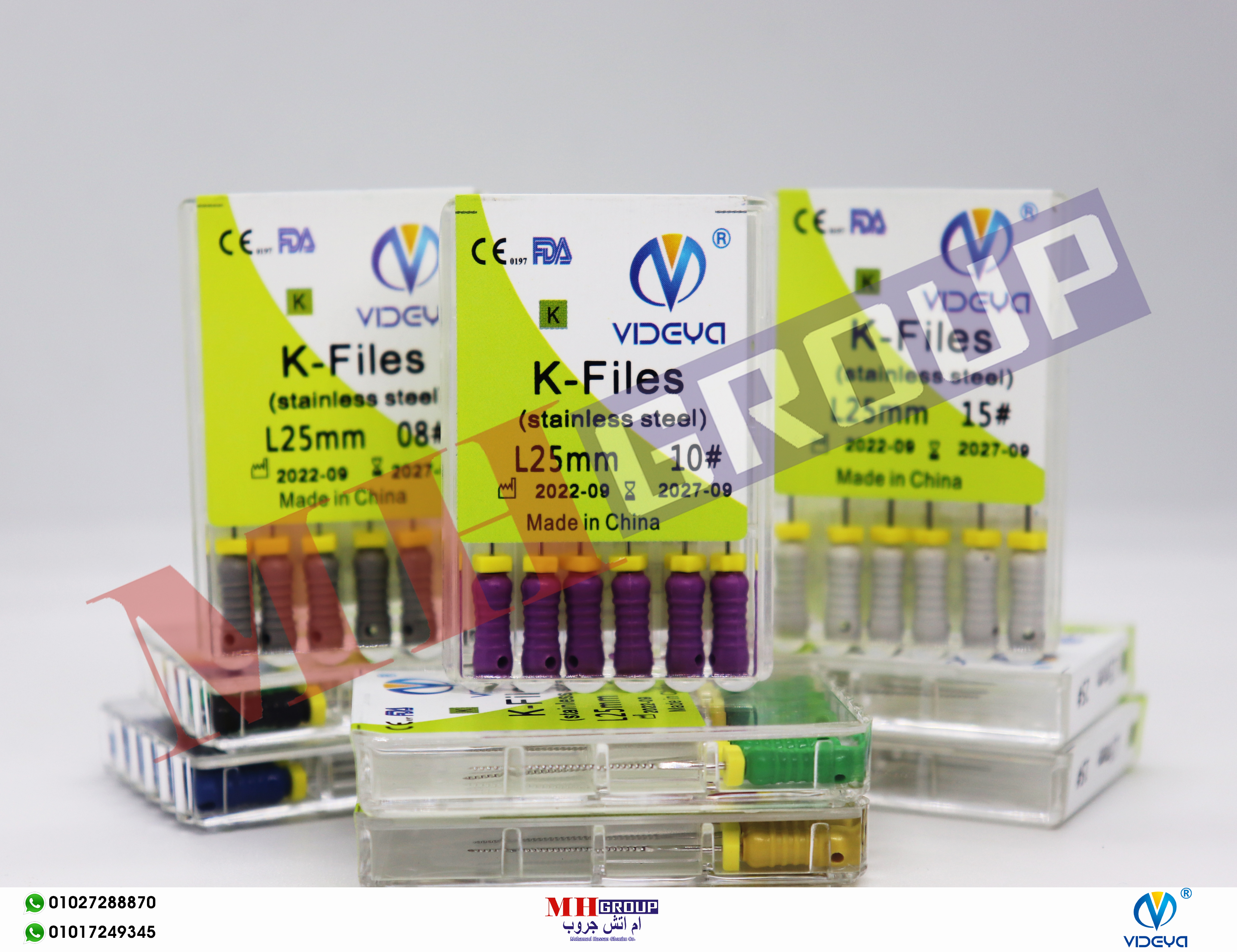 Videya K-File Size 6# L25. | DentaCarts | Dental Cart