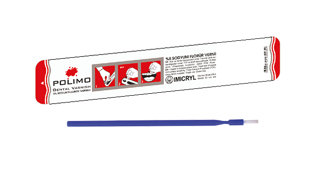 IMICRYL POLIMO FLUORIDE VARNISH  5% sodium fluoride varnish( 0.4 ml) | DentaCarts | Dental Cart
