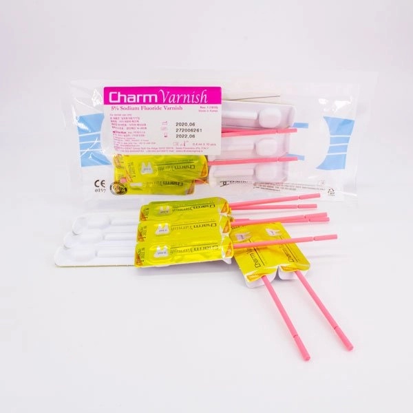 DentKist Charm Varnish 5% Sodium Fluoride Varnish ( 0.4ml per Piece) | DentaCarts | Dental Cart