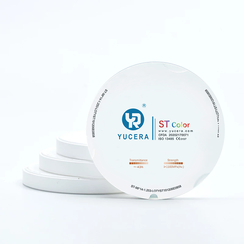 Yucera Zircon Pre-shaded Blocks - 10 and 1 Free | DentaCarts | Dental Cart