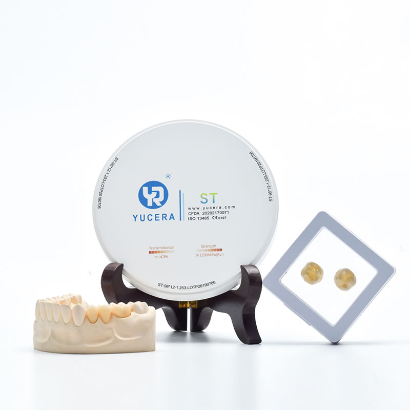 YUCERA Zircon Blocks ST Multilayer (10 + 1 Free) | DentaCarts | Dental Cart