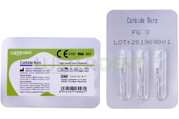 Carbide Burs Luster Dent | DentaCarts | Dental Cart