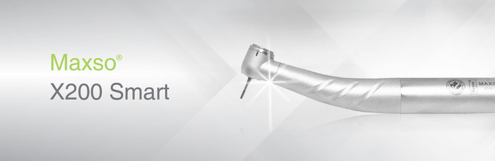 Beyes High Speed Contra Handpiece Three Spray with LED (Maxso X200 Smart) | DentaCarts | Dental Cart