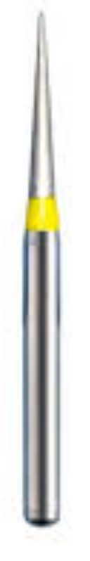 Bur Yellow TC Extra Fine - Apple | DentaCarts | Dental Cart
