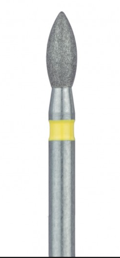 Bur Yellow FO Extra Fine - Apple | DentaCarts | Dental Cart