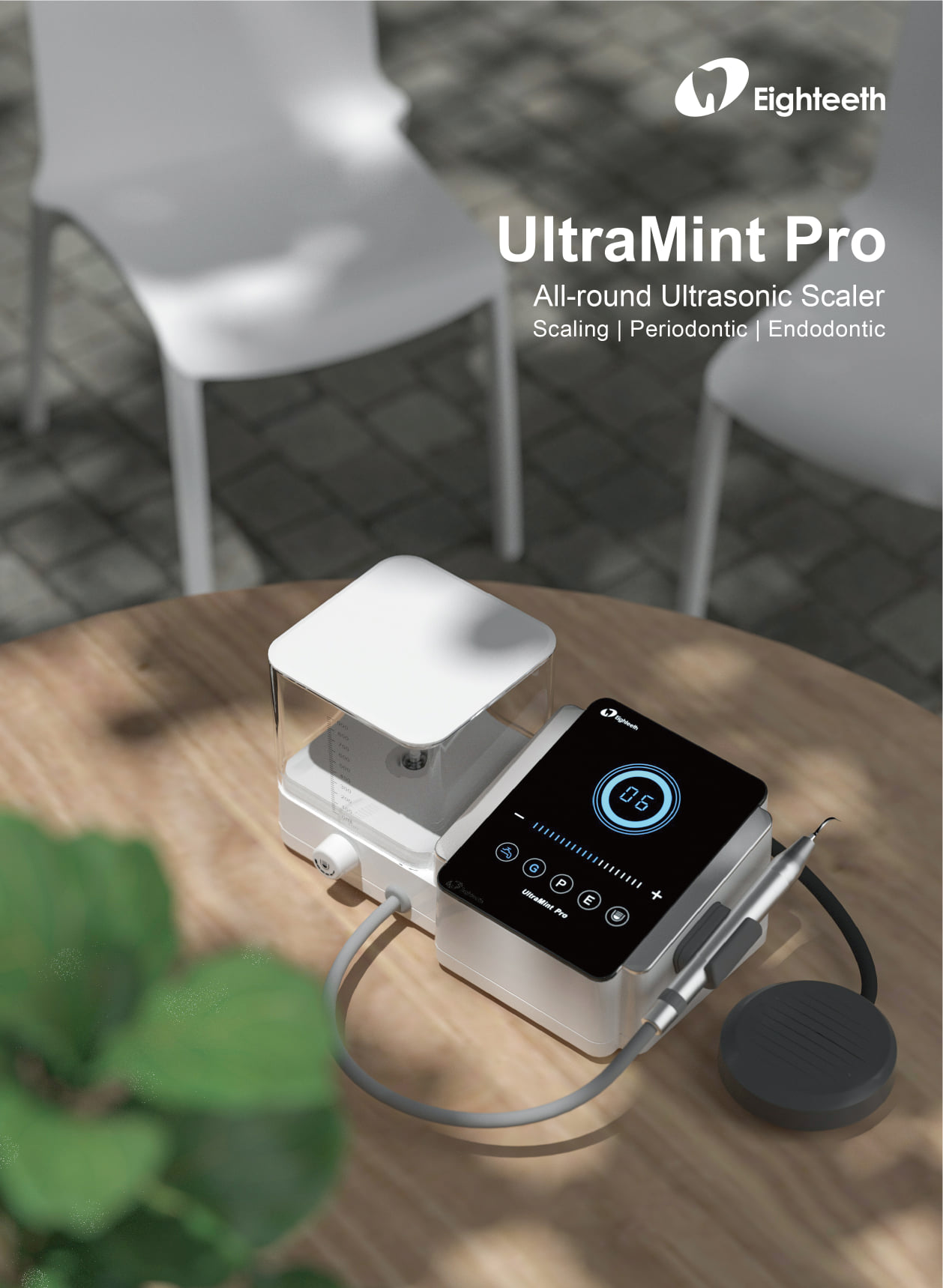 Eighteeth UltraMint Pro Ultrasonic scaler | DentaCarts | Dental Cart