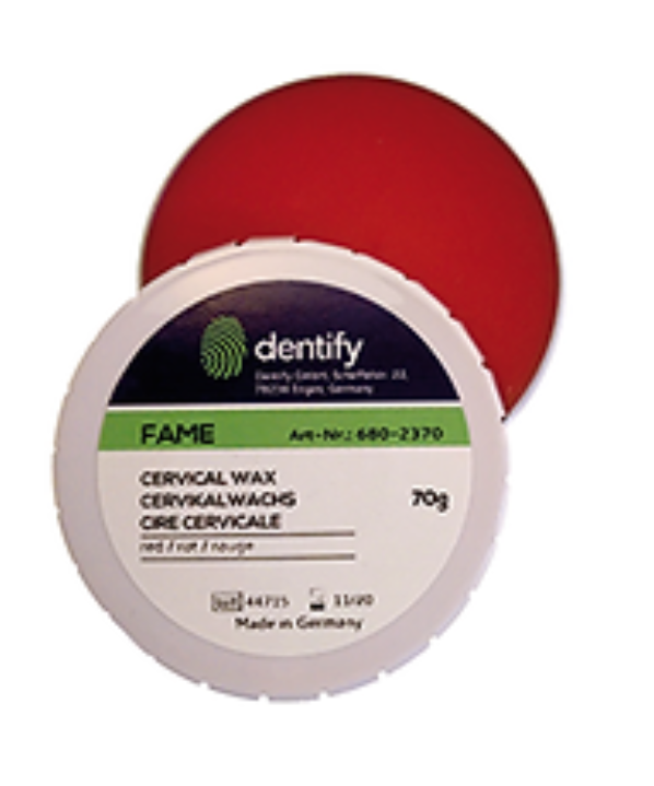 Dentify Cervical Wax red Tin 70 gr | DentaCarts | Dental Cart