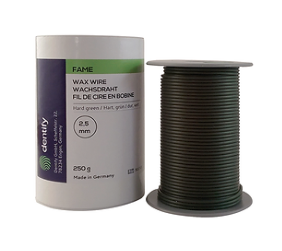 Dentify Fame Wax Wire Turquoise XT hard 250 gr | DentaCarts | Dental Cart