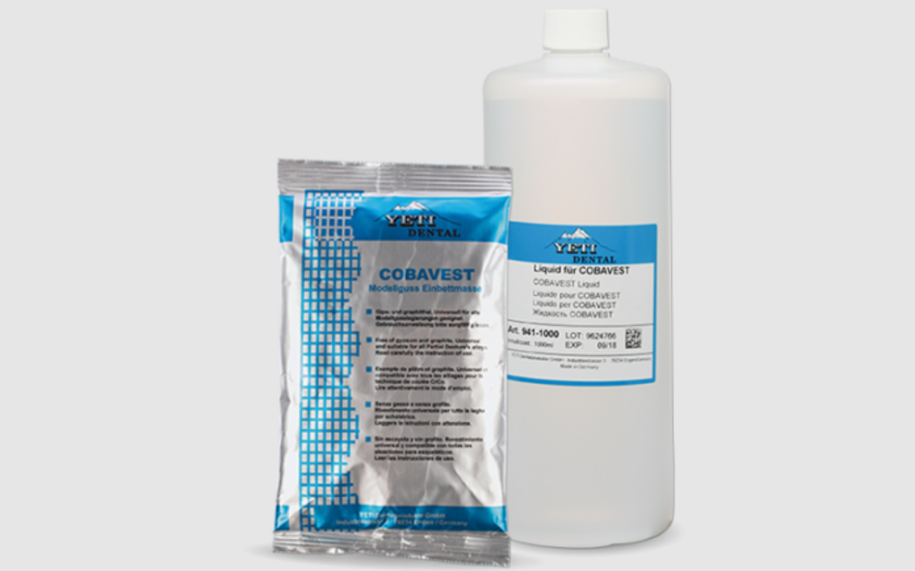 Yeti Cobavest Investment 20 Kg + 3 Ltr. Liquid | DentaCarts | Dental Cart