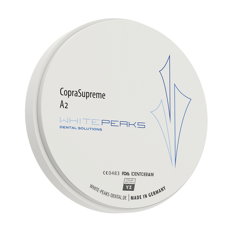 WhitePeaks CopraSupreme Translucent Zirconia | DentaCarts | Dental Cart