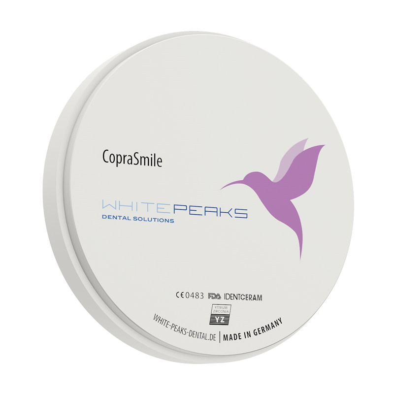 WhitePeaks CopraSmile High Translucent Zirconia | DentaCarts | Dental Cart
