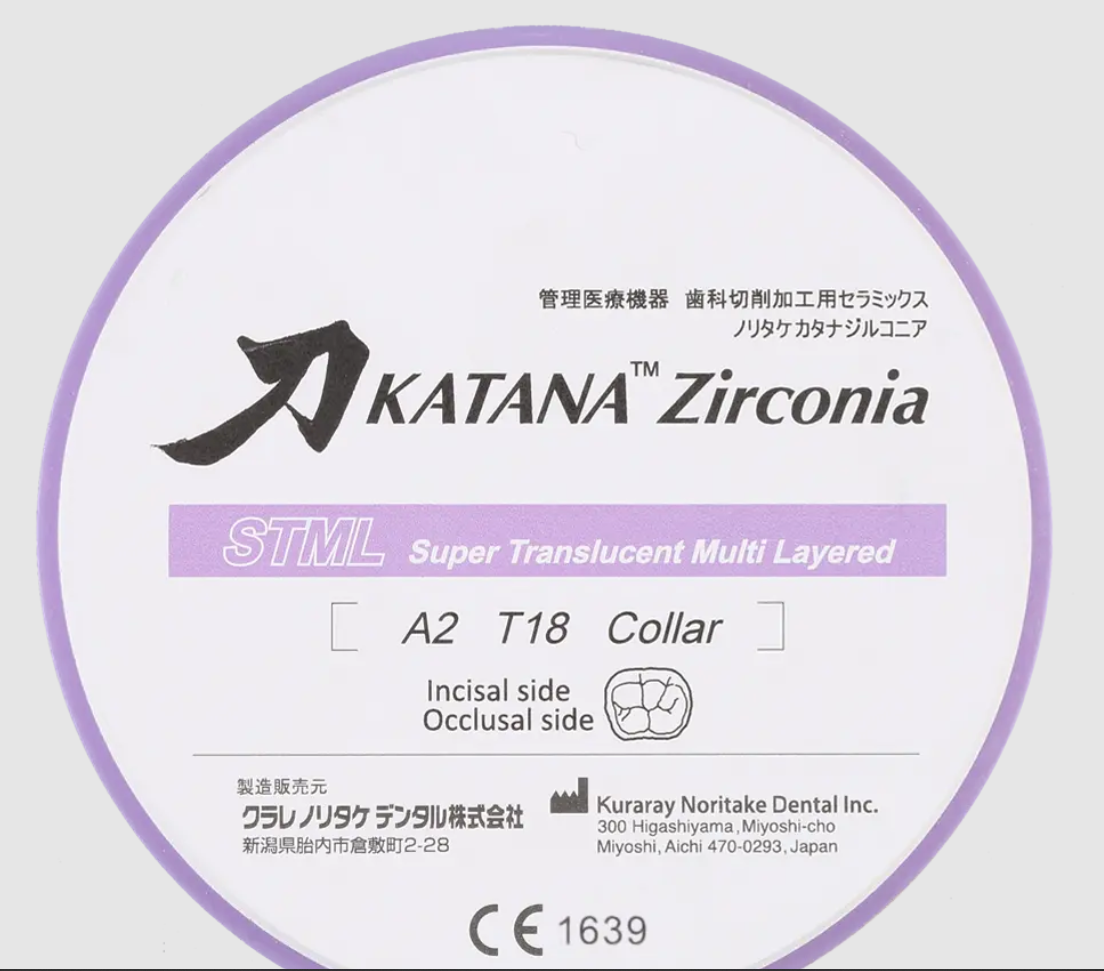 Katana Zirconia STML | DentaCarts | Dental Cart
