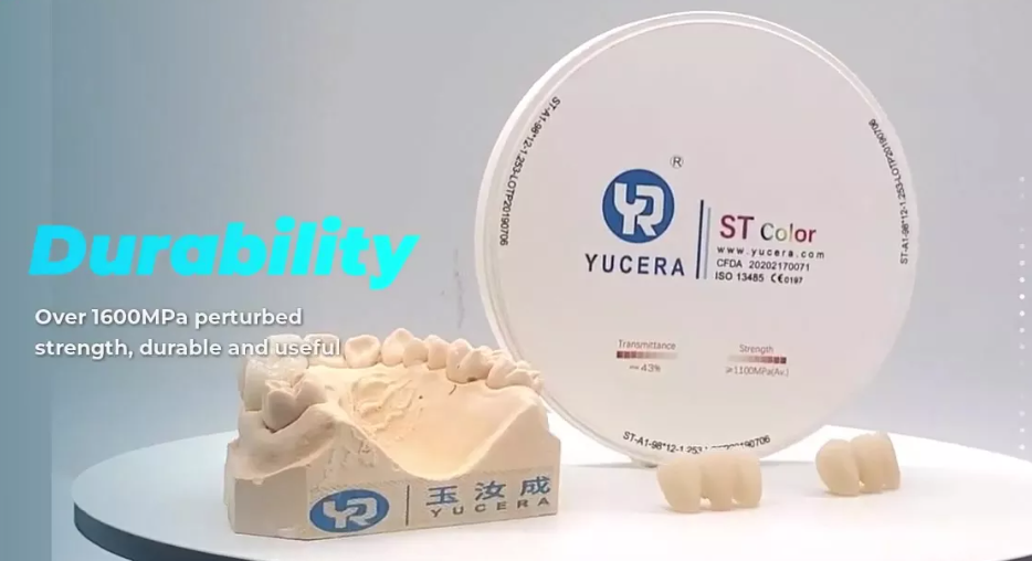 Yucera ​​Zircon Pre-Shaded Blocks (10 + 1 Free) | DentaCarts | Dental Cart