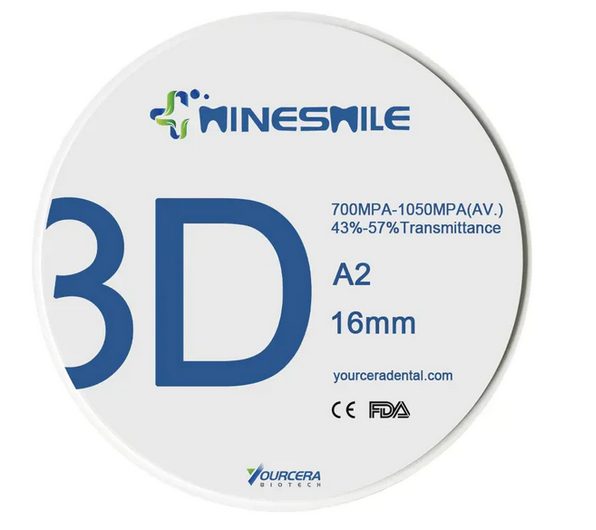 YOURCERA 3D Multilayer Zirconia Block | DentaCarts | Dental Cart