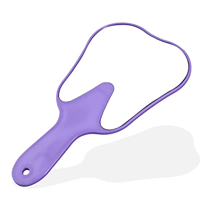 Dental Patient Hand Mirror tooth-shaped (1pc) | DentaCarts | Dental Cart