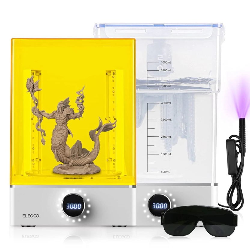 ELEGOO Mercury XS Bundle Washing and Curing Station | DentaCarts | Dental Cart