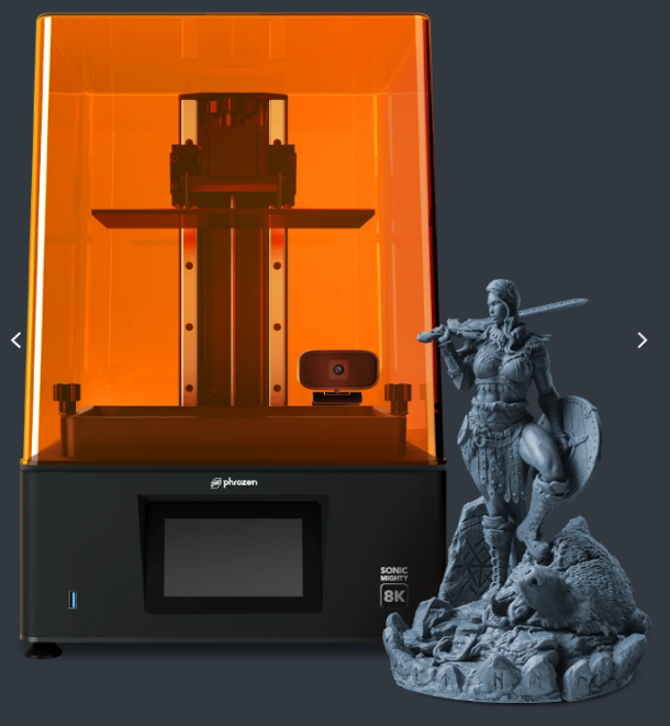 Phrozen Sonic Mighty 8K Resin 3D Printer | DentaCarts | Dental Cart