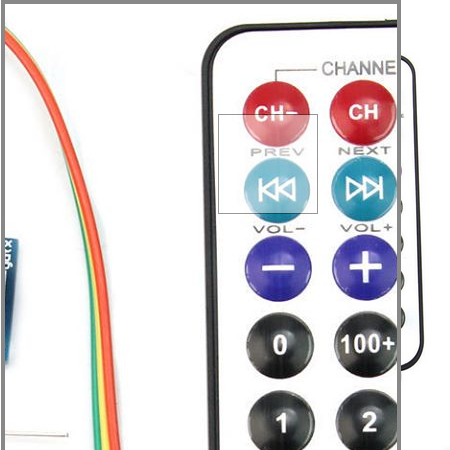 IR receiving + remote | DentaCarts | Dental Cart