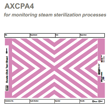 Kordon Bowie-Dick Steam Sterilization Test Sheet | DentaCarts | Dental Cart