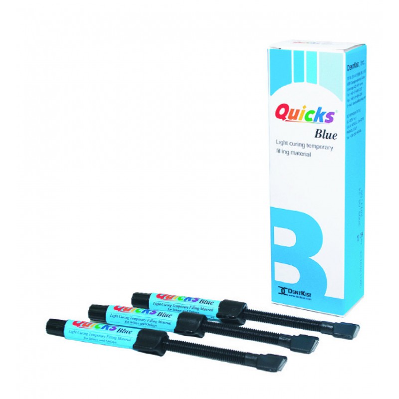 Quicks Light Curing Temporary Filling 3 syringes | DentaCarts | Dental Cart