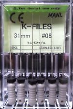 Mani K-FILES 31MM #08 | DentaCarts | Dental Cart