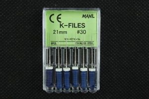 Mani K-FILES 21MM #30 | DentaCarts | Dental Cart