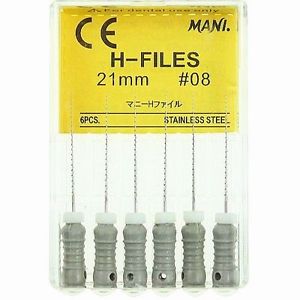 Mani H-FILES 21MM #08 | DentaCarts | Dental Cart