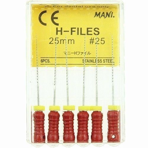Mani H-FILES 25MM #25 | DentaCarts | Dental Cart