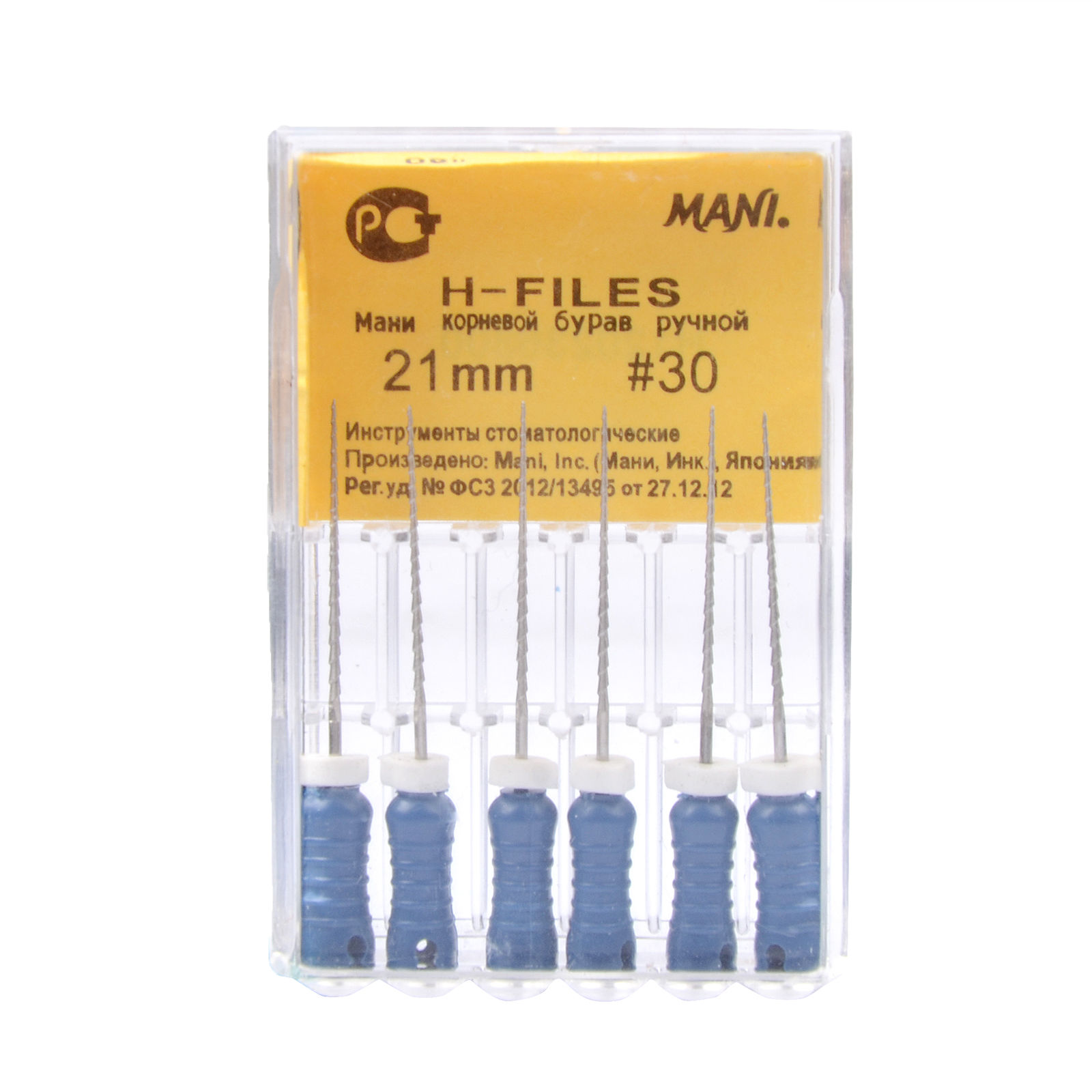 Mani H-FILES 21MM #30 | DentaCarts | Dental Cart