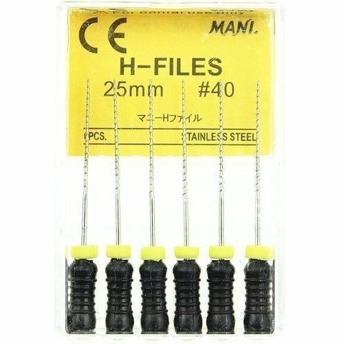 Mani H-FILES 25MM #40 | DentaCarts | Dental Cart