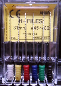 Mani H-FILES 31MM #45-80 | DentaCarts | Dental Cart