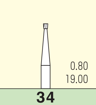 Mani Carbide Burs #34 | DentaCarts | Dental Cart