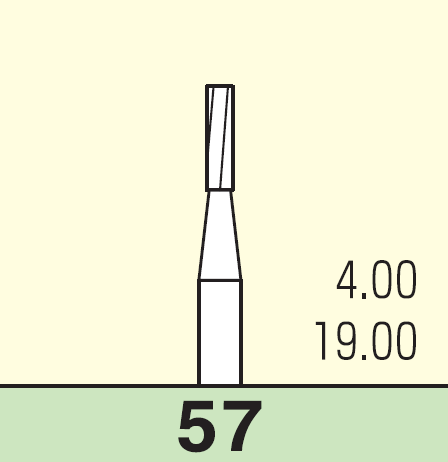 Mani Carbide Burs #57 | DentaCarts | Dental Cart