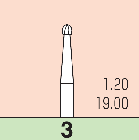 Mani Carbide Burs #3 | DentaCarts | Dental Cart