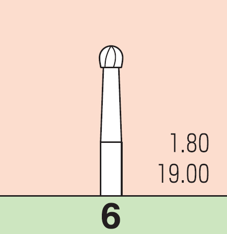 Mani Carbide Burs #6 | DentaCarts | Dental Cart