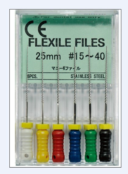 Mani FLEXILE FILES 25MM #15-40 | DentaCarts | Dental Cart