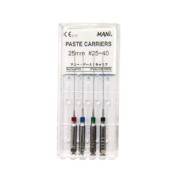 Mani PASTE CARRIERS 25MM #25-40 | DentaCarts | Dental Cart