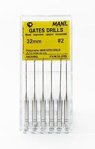 Mani GATES DRILLS 32MM #2 | DentaCarts | Dental Cart