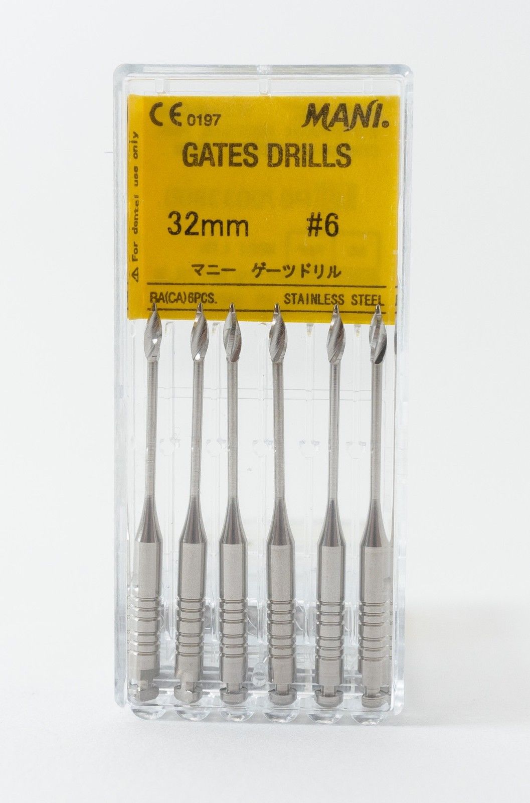 Mani GATES DRILLS 32MM #6 | DentaCarts | Dental Cart