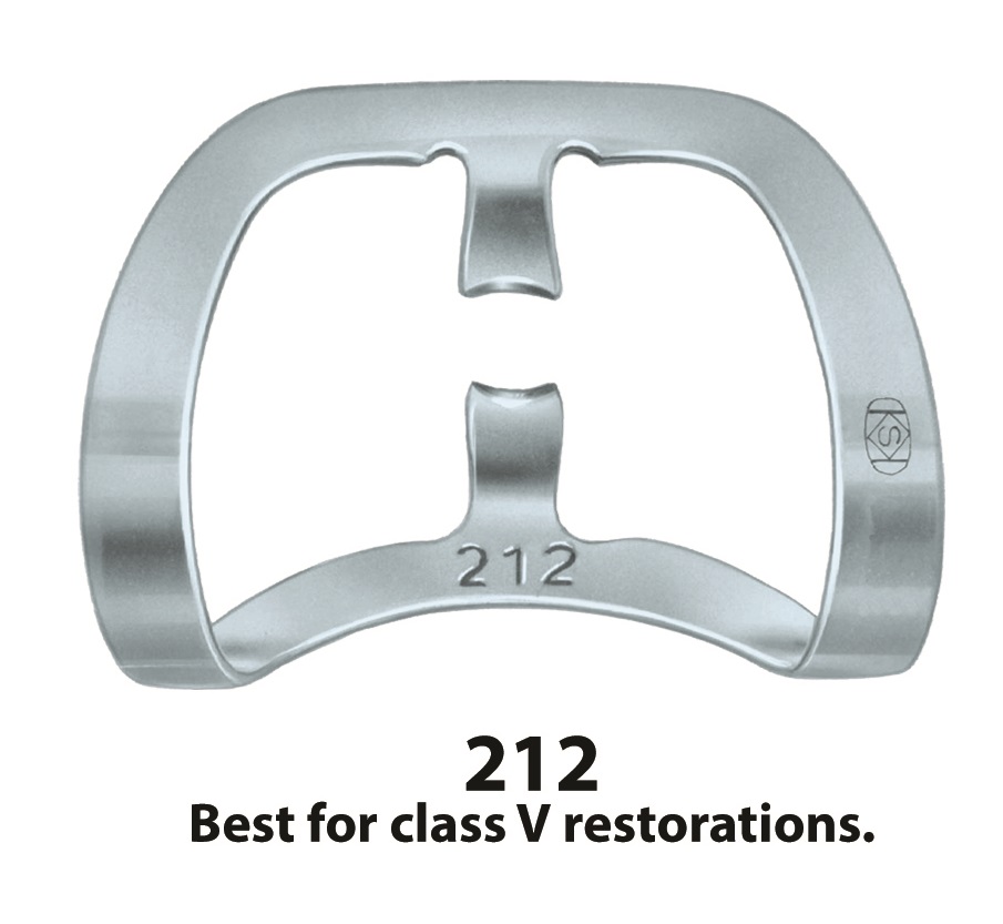 Dentech KSK clamp No. 212 | DentaCarts | Dental Cart