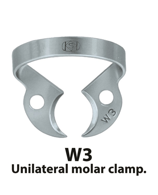 Dentech KSK clamp No. W3 | DentaCarts | Dental Cart