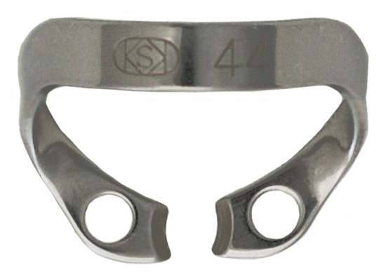 Dentech KSK clamp No. 44 black | DentaCarts | Dental Cart