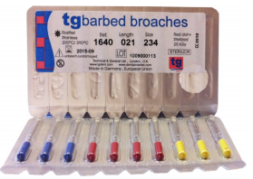 TG BARBED BROACHES | DentaCarts | Dental Cart