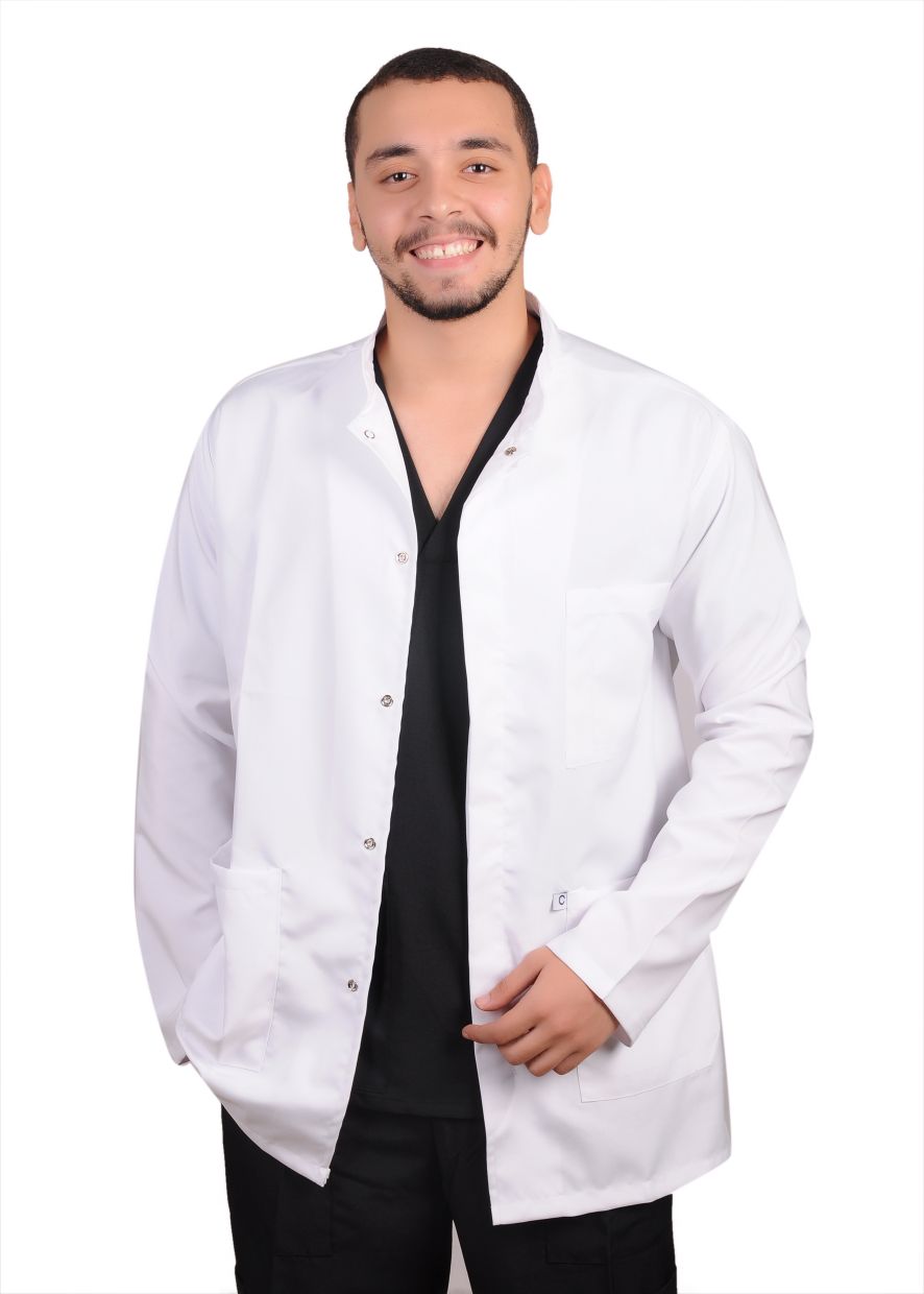 Male Dental Lab Coat | DentaCarts | Dental Cart