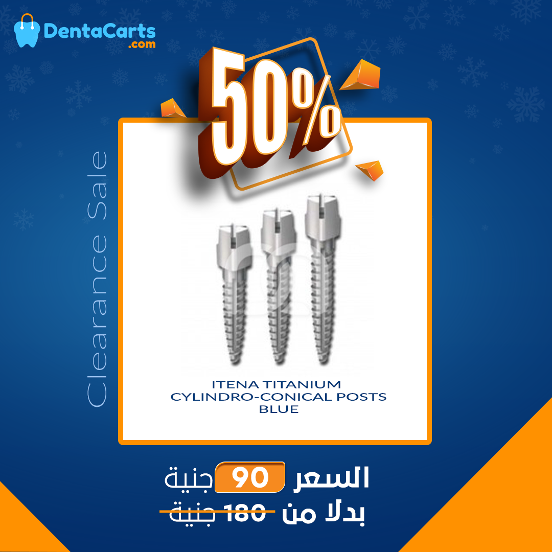 ITENA  Titanium Cylindro-Conical Posts | DentaCarts | Dental Cart