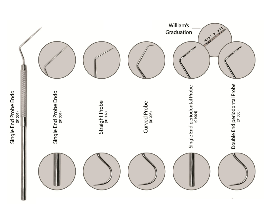 Pakistani Periodontal Probe | DentaCarts | Dental Cart